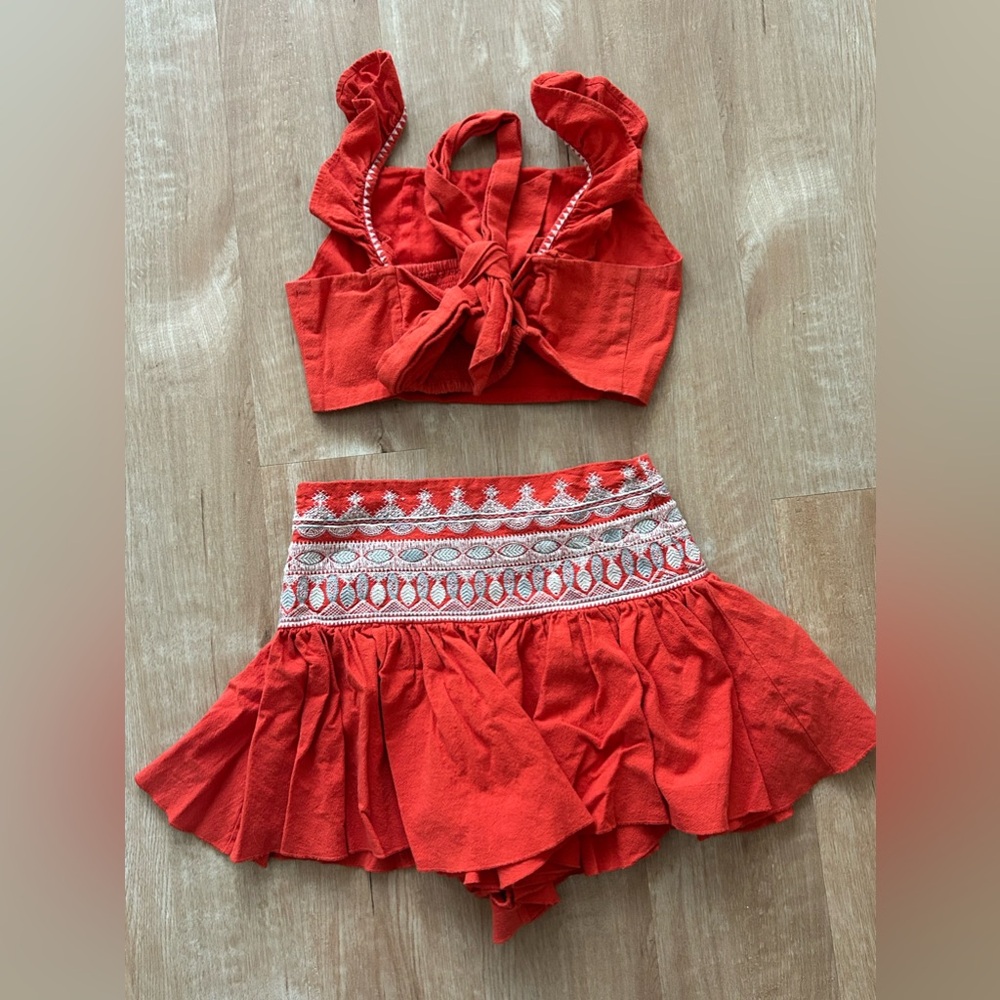 Free People orange set - Picture 3 of 6